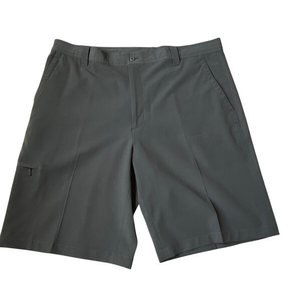 Greg‎ Norman Zip Cargo Shorts Men 40 Gray Performance Pickleball Outdoor Preppy - Picture 1 of 10